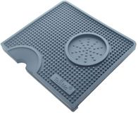 ToSSme siliconen koffietampermat, espresso siliconenmat, espressotampermat, koffietampermat, koffiepoederpad, TM-CO01 zwart