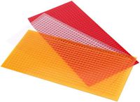 Bol Autolens Reparatie Kit - Koplamp Reparatie - Scheuren Herstellen - Voorgevormd Rasterpatroon - 3 Stuks - Rouge Ambre Clair