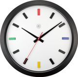 NeXtime nXt Mix Wandklok - 36 cm - Kunststof - Multicolor - Stil