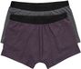 JP 1880 - Heren - Heupbroekjes FLEXNAMIC® loungewear Buik-Fit OEKO-TEX set van 2 - Donker violet - Maat XXL