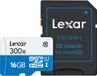 Giotto Lexar High Performance MicroSD kaart 16GB Class 10 met SD adapter