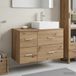 Maison Exclusive - Ensemble de meubles de salle de bain, 2 pièces, chêne artisanal, 79,5 x 41 x 79,5 cm
