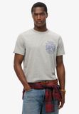 Superdry Copper Label T-shirt met grafische print op de borst - Heren - T-shirts