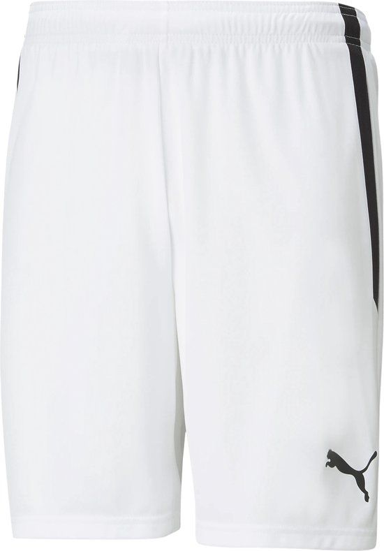 teamLIGA Short Sportbroek Mannen - Maat XS - Wit