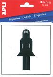 APLI Pictogram Toilet Dames