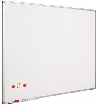 Smit Visual Whiteboard gelakt staal Softline profiel 8mm 90x180cm