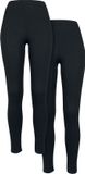 Urban Classics Pre-Pack Jersey 2-Pack Dames Legging - Zwart - XL