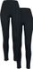 Urban Classics Pre-Pack Jersey 2-Pack Dames Legging - Zwart - XL