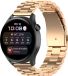 By Qubix - Stalen schakelband - Champagne goud - Geschikt voor Xiaomi Mi Watch / Xiaomi Watch 2 / Xiaomi Watch S1 / S2 / S3 / S4 (47mm)