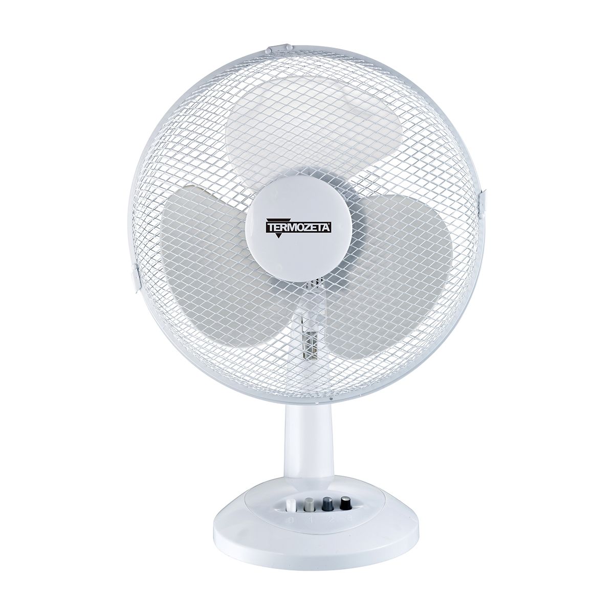 Termozeta TZWZ04 - Tafelventilator - 30cm - Grijs/Wit