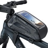 Sacoche de vélo - Pochette de téléphone - 1,6 L - Étanche - Ouverture et fermeture à une main
