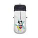 Interbaby Universele voetenzak voor de winter, zacht, warm, wollig, afneembaar, dubbele opening, eenvoudige reiniging, anti-allergene materialen, Mickey Geo