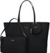GUESS Shopper Schoudertas Eco Gemma Large Tech Tote Bag Black Zwart