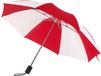 Merkloos / Sans marque L-Shop-Team Nederland B.V. Opvouwbare paraplu - Rood/wit - Polyester - 85 cm