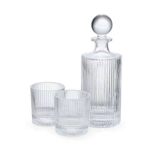 BarCraft whiskyset (3-delig) (incl. decanteerkaraf en 2 glazen)