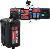 Survival Vehicle First Aid Kit - Kit de premiers secours Auto & Maison - 1 à 3 personnes
