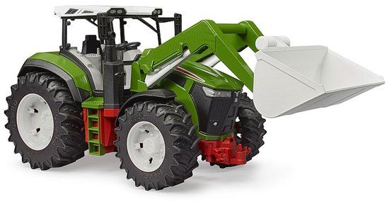 Bruder Tractor met Frontlader en Kiepkar Roadmax