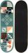 Nijdam Classic Skateboard - Tick Tack Go - Legergroen/Oranje