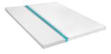 VidaXL Topmatras Koudschuim 140x200 cm Wit