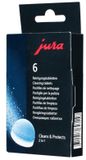 Jura - 2 in 1 Reinigingstabletten - 6 stuks - 7610917695034