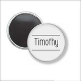 MC Living KadoExpress Button Met Magneet 58 MM - Timothy - NIET VOOR KLEDING