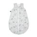 Julius Zöllner Zomerslaapzak jersey, 0,5 TOG, wasbaar op 60 °C, Made in Germany, OEKO TEX Standard 100, savanne grijs, maat 56/62