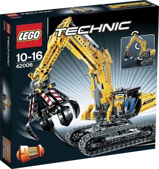 LEGO Technic 42006 - Grondgraafmachine