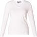 BASE LEVEL CURVY Alize Jersey Shirt - White - maat 0(46)
