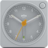 Braun BC02XG - Wekker - Reis - Analoog - Grijs