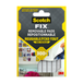 Scotch® Pastilles adhésives repositionnables 36 Gris 11 x 15 mm