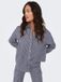 JDY JDYABBY LS SHIRT PNT Dames Blouses Lange Mouw Katoen Gestreept Blauw Regular Fit