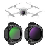 NEEWER Variabele ND-filterset compatibel met DJI Mini 5 Pro drone-camera (ND2-32 + ND64-512), klikbare verstelbare neutrale dichtheid, meerlaagse optische glazen lensfilter, fotografie-accessoires