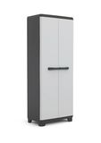 Keter Armoire de garage linéaire - 4 étagères - Gris/Argent