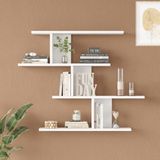 [en.casa] Wandrek Hökkomi 78x99x15 cm wit