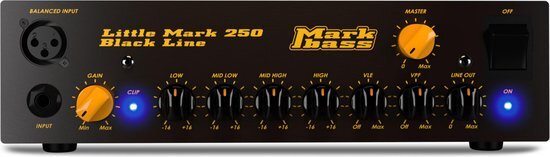 Markbass Little Mark 250 Black Line digitale basversterker top