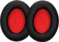 kwmobile 2x oorkussens geschikt voor 1More SonoFlow / SonoFlow SE - Earpads voor koptelefoon in zwart
