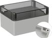 TRU COMPONENTS Outdoorbehuizing 160 x 120 x 90 Polycarbonaat Grijs-wit (RAL 7035) 1 stuk(s)