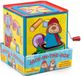 Dierenkrik Tobar Jack in the Box aap - klassiek speelgoed met verrassing.