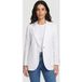 Brooks Brothers Blazer croisé en lin irlandais Blanc