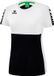 Erima Six Wings T-Shirt Dames - Zwart / Wit - Maat 40