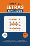Sopa Patt Coloring Sopa de letras sin niños Paperback