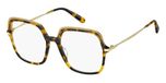 THE MARC JACOBS Lunettes unisex pour adultes, Havana Beige, ESTANDAR
