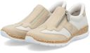 Rieker Pantoffels N42G5 voor dames, beige, 38 EU