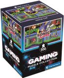 Clementoni Sonic 64 Bit - Legpuzzel 500 Stukjes Cubo - Gaming Puzzel met Opbergdoos voor Volwassenen vanaf 14 Jaar