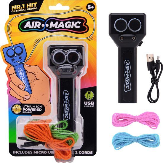 Air Magic - Zwart | Behendigheidspel | 5+ jaar
