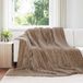 vidaXL Plaid camel 240 x 220 cm 1.36 kg fleece