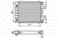 Valeo Radiateur 701546