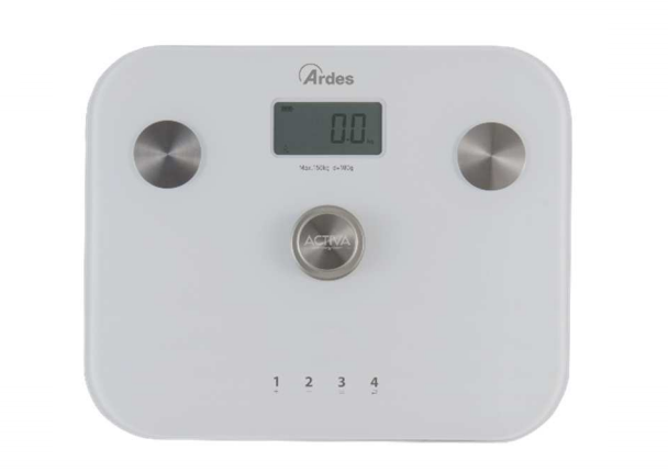 Ardes AR2PPBFM Personenweegschaal - Wit
