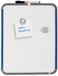 Nobo Mini Magnetisch Whiteboard met Smal Frame, Draagbaar, Aan de Muur te Bevestigen, in Horizontale of Verticale Positie, Geïntegreerde Handvatten en Markerclip, 360 x 280 Millimeter, QB05442ASTD