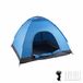 Relaxdays Strandtent pop up - 135 x 200 x 200cm - UV-bescherming - Blauw